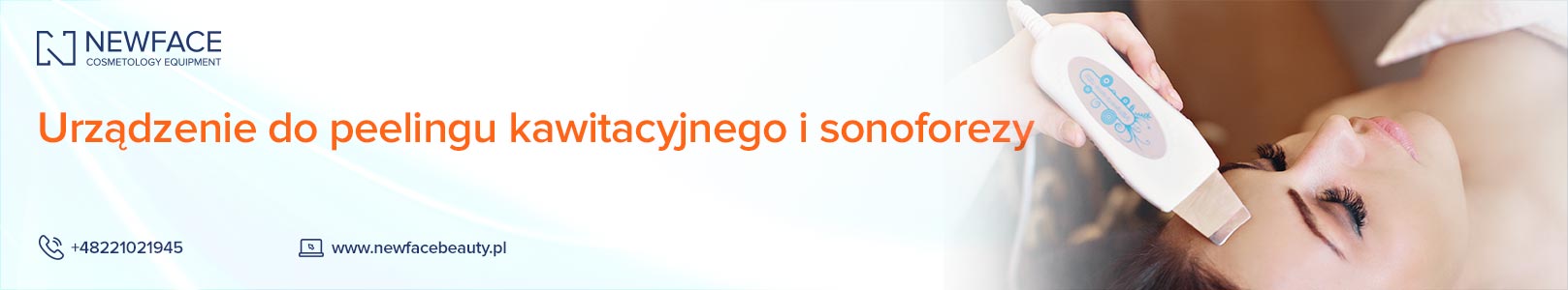 Urządzenie do peelingu kawitacyjnego i sonoforezy